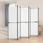 Divider screen with 6 white fabric panels 300x180 cm by , Room dividers - Ref: Foro24-350222, Price: 57,80 €, Discount: %