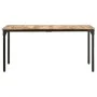 Mesa de comedor de madera de mango rugosa 160x80x76 cm by , Kitchen and dining tables - Ref: Foro24-321974, Price: 248,46 €, ...
