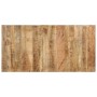 Mesa de comedor de madera de mango rugosa 160x80x76 cm by , Kitchen and dining tables - Ref: Foro24-321974, Price: 262,11 €, ...