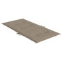 Garden chair cushion low backrest 4 pcs taupe Oxford fabric by , Cushions for chairs and sofas - Ref: Foro24-47563, Price: 47...