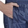 Chubasquero impermeable pantalón sudadera hombre azul marino XL