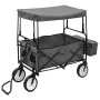 Klappbarer Handwagen mit grauer Stahlhaube von , Lastenstapler - Ref: Foro24-145512, Preis: 112,31 €, Rabatt: %
