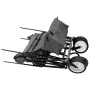 Klappbarer Handwagen mit grauer Stahlhaube von , Lastenstapler - Ref: Foro24-145512, Preis: 112,31 €, Rabatt: %