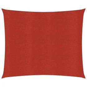 Toldo de vela rojo HDPE 160 g/m² 6x6 m de , Sombrillas - Ref: Foro24-311609, Precio: 69,64 €, Descuento: %