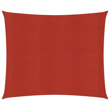 Toldo de vela rojo HDPE 160 g/m² 6x6 m de , Sombrillas - Ref: Foro24-311609, Precio: 71,45 €, Descuento: %