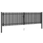 Anthracite gray steel garden fence gate 4x1.25 cm by , garden gates - Ref: Foro24-146333, Price: 383,39 €, Discount: %
