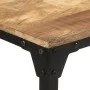 Rough mango wood dining table 140x70x76 cm by , Kitchen and dining tables - Ref: Foro24-321973, Price: 234,96 €, Discount: %