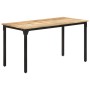 Esstisch aus rauem Mangoholz, 140 x 70 x 76 cm von , Küchen- und Esstische - Ref: Foro24-321973, Preis: 258,59 €, Rabatt: %