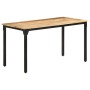 Esstisch aus rauem Mangoholz, 140 x 70 x 76 cm von , Küchen- und Esstische - Ref: Foro24-321973, Preis: 258,59 €, Rabatt: %