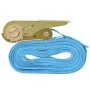 Ratchet Fastening Straps 4 Pcs 0.8 Ton 6mx25mm Blue by vidaXL, Tie down straps - Ref: Foro24-142652, Price: 20,30 €, Discount: %