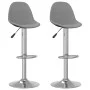 Kitchen stools 2 units gray fabric by , Kitchen stools - Ref: Foro24-333381, Price: 119,92 €, Discount: %