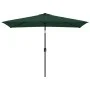 Rectangular green umbrella 200x300 cm by , Umbrellas - Ref: Foro24-40771, Price: 64,24 €, Discount: %