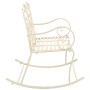 Banco de jardín metal blanco envejecido 104 cm de , Bancos de jardín - Ref: Foro24-45436, Precio: 151,98 €