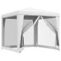 Festzelt mit 4 Netzwänden weiß 2,5x2,5m von , Zelte und Pavillons - Ref: Foro24-48521, Preis: 77,19 €, Rabatt: %