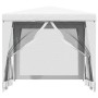 Festzelt mit 4 Netzwänden weiß 2,5x2,5m von , Zelte und Pavillons - Ref: Foro24-48521, Preis: 78,69 €, Rabatt: %