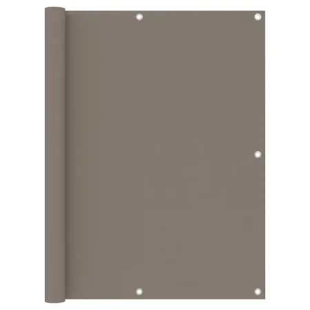 Balcony awning made of gray taupe Oxford fabric 120x600 cm by , Umbrellas - Ref: Foro24-134995, Price: 31,15 €, Discount: %