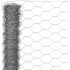 Nature Galvanized steel hexagonal wire mesh 0.5x10 m 25 mm by Nature, fence panels - Ref: Foro24-419769, Price: 23,64 €, Disc...