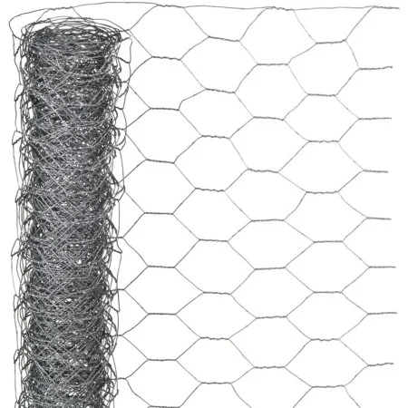 Nature Sechseckiges Drahtgeflecht 0,5x2,5 m 25 mm verzinkter Stahl von Nature, Zaunpaneele - Ref: Foro24-419767, Preis: 14,18...