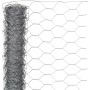 Nature Hexagonal wire mesh 0.5x2.5 m 25 mm galvanized steel by Nature, fence panels - Ref: Foro24-419767, Price: 13,59 €, Dis...