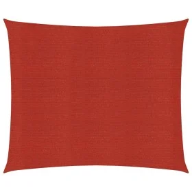 Red HDPE sail shade 160 g/m² 5x5 m by , Umbrellas - Ref: Foro24-311608, Price: 58,35 €, Discount: %