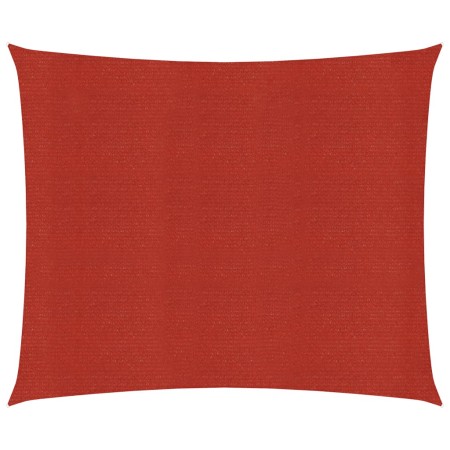 Red HDPE sail shade 160 g/m² 5x5 m by , Umbrellas - Ref: Foro24-311608, Price: 59,56 €, Discount: %