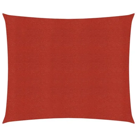 Red HDPE sail shade 160 g/m² 5x5 m by , Umbrellas - Ref: Foro24-311608, Price: 58,35 €, Discount: %