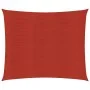 Red HDPE sail shade 160 g/m² 5x5 m by , Umbrellas - Ref: Foro24-311608, Price: 58,35 €, Discount: %