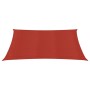 Red HDPE sail shade 160 g/m² 5x5 m by , Umbrellas - Ref: Foro24-311608, Price: 59,56 €, Discount: %