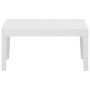 3-piece garden furniture set with white plastic cushions by , Garden sets - Ref: Foro24-3059827, Price: 313,96 €, Discount: %