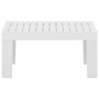 3-teiliges Gartenmöbel-Set mit weißen Kunststoffkissen von , Gartensets - Ref: Foro24-3059827, Preis: 313,96 €, Rabatt: %
