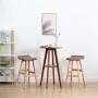 Kitchen stools 2 units gray taupe fabric by , Kitchen stools - Ref: Foro24-249579, Price: 141,12 €, Discount: %