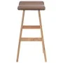 Kitchen stools 2 units gray taupe fabric by , Kitchen stools - Ref: Foro24-249579, Price: 141,12 €, Discount: %
