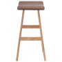 Küchenhocker 2 Einheiten grau-taupefarbener Stoff von , Küchenhocker - Ref: Foro24-249579, Preis: 143,88 €, Rabatt: %