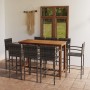 Garden bar set 9 pieces gray by , Garden sets - Ref: Foro24-3068021, Price: 688,21 €, Discount: %