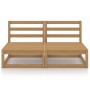 2-Sitzer-Gartensofa aus massivem Kiefernholz in Honigbraun von , Outdoor-Sofas - Ref: Foro24-3075232, Preis: 107,64 €, Rabatt: %