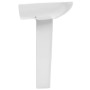 White ceramic freestanding washbasin 650x520x200 mm by vidaXL, Sinks - Ref: Foro24-143001, Price: 181,56 €, Discount: %