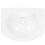 Freistehendes Waschbecken aus weißer Keramik, 650 x 520 x 200 mm von vidaXL, Sinkt - Ref: Foro24-143001, Preis: 168,01 €, Rab...