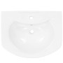 Freistehendes Waschbecken aus weißer Keramik, 650 x 520 x 200 mm von vidaXL, Sinkt - Ref: Foro24-143001, Preis: 181,56 €, Rab...