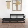Gartenmöbel-Set 3-teilig aus schwarzem massivem Kiefernholz von , Gartensets - Ref: Foro24-3075473, Preis: 217,53 €, Rabatt: %