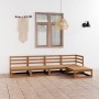 Gartenmöbel 7-teilig honigbraunes massives Kiefernholz von , Gartensets - Ref: Foro24-3075517, Preis: 327,20 €, Rabatt: %