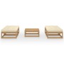 5-piece garden furniture set with solid pine wood cushions by , Garden sets - Ref: Foro24-3076292, Price: 280,01 €, Discount: %