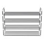 Shoe rack with 4 black metal and plastic shelves by vidaXL, Shoe racks and shoe organizers - Ref: Foro24-245626, Price: 20,39...
