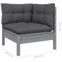 Gartenmöbel 8-teilig mit anthrazitfarbenen Kiefernholzkissen von , Gartensets - Ref: Foro24-3096060, Preis: 749,53 €, Rabatt: %