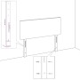 Kopfteil aus dunkelgrünem Samt, 147 x 16 x 78/88 cm von , Kopf- und Fußteile - Ref: Foro24-3118819, Preis: 64,05 €, Rabatt: %