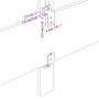 Kopfteil aus dunkelgrünem Samt, 147 x 16 x 78/88 cm von , Kopf- und Fußteile - Ref: Foro24-3118819, Preis: 64,05 €, Rabatt: %