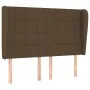 Box spring bed with dark brown fabric mattress 140x200 cm by , Beds and slatted bases - Ref: Foro24-3127968, Price: 512,08 €,...