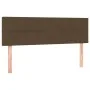 Box spring bed with dark brown fabric mattress 140x190 cm by , Beds and slatted bases - Ref: Foro24-3130268, Price: 441,63 €,...