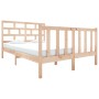 Estructura de cama madera maciza de pino 120x190 cm