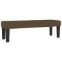 Box spring bed with dark brown fabric mattress 140x190 cm by , Beds and slatted bases - Ref: Foro24-3136592, Price: 559,21 €,...