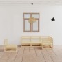 Garden furniture set 5 pieces solid pine wood by , Garden sets - Ref: Foro24-3075574, Price: 277,63 €, Discount: %